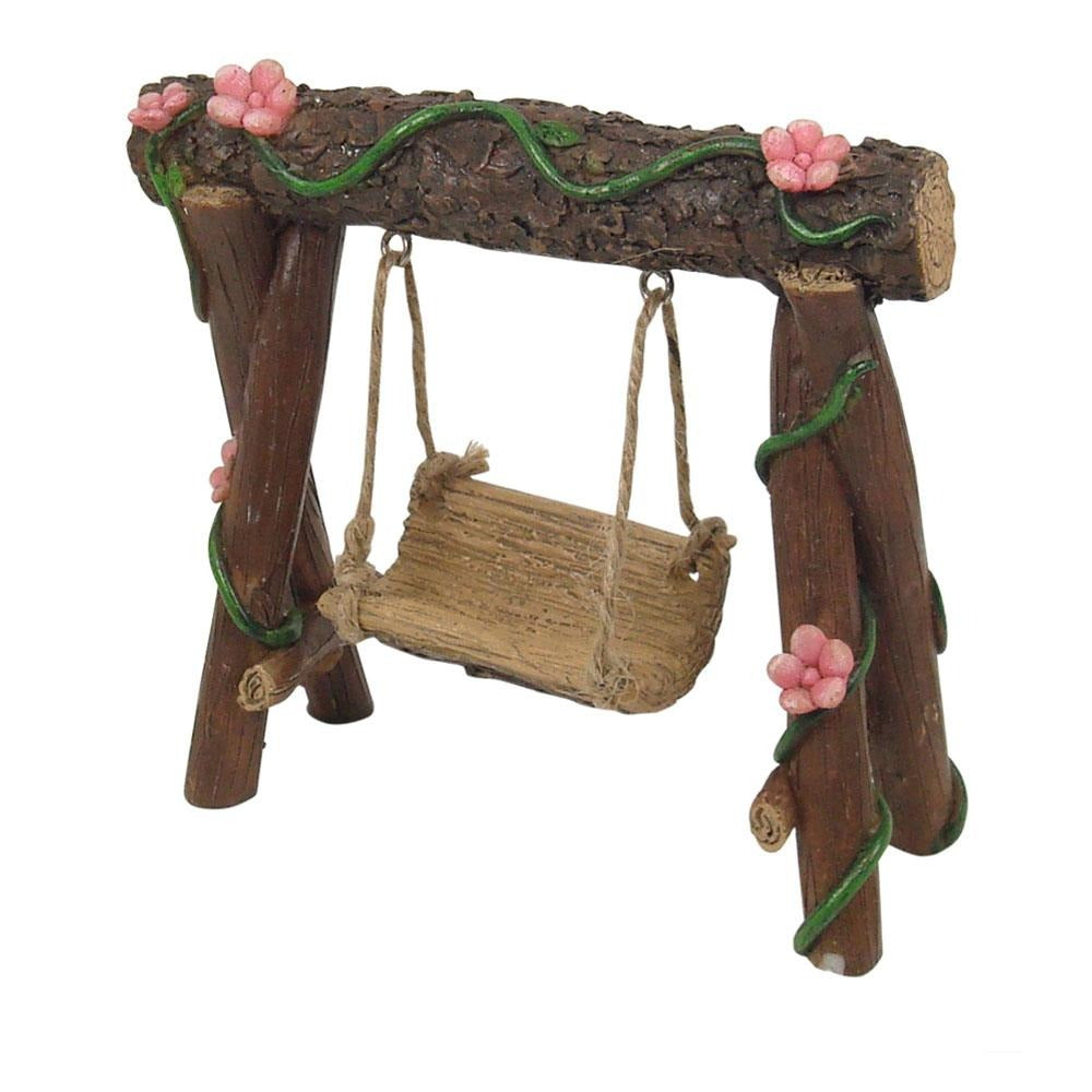 Fairy Garden Swing Fairy Garden Accessories The Willow Collection 