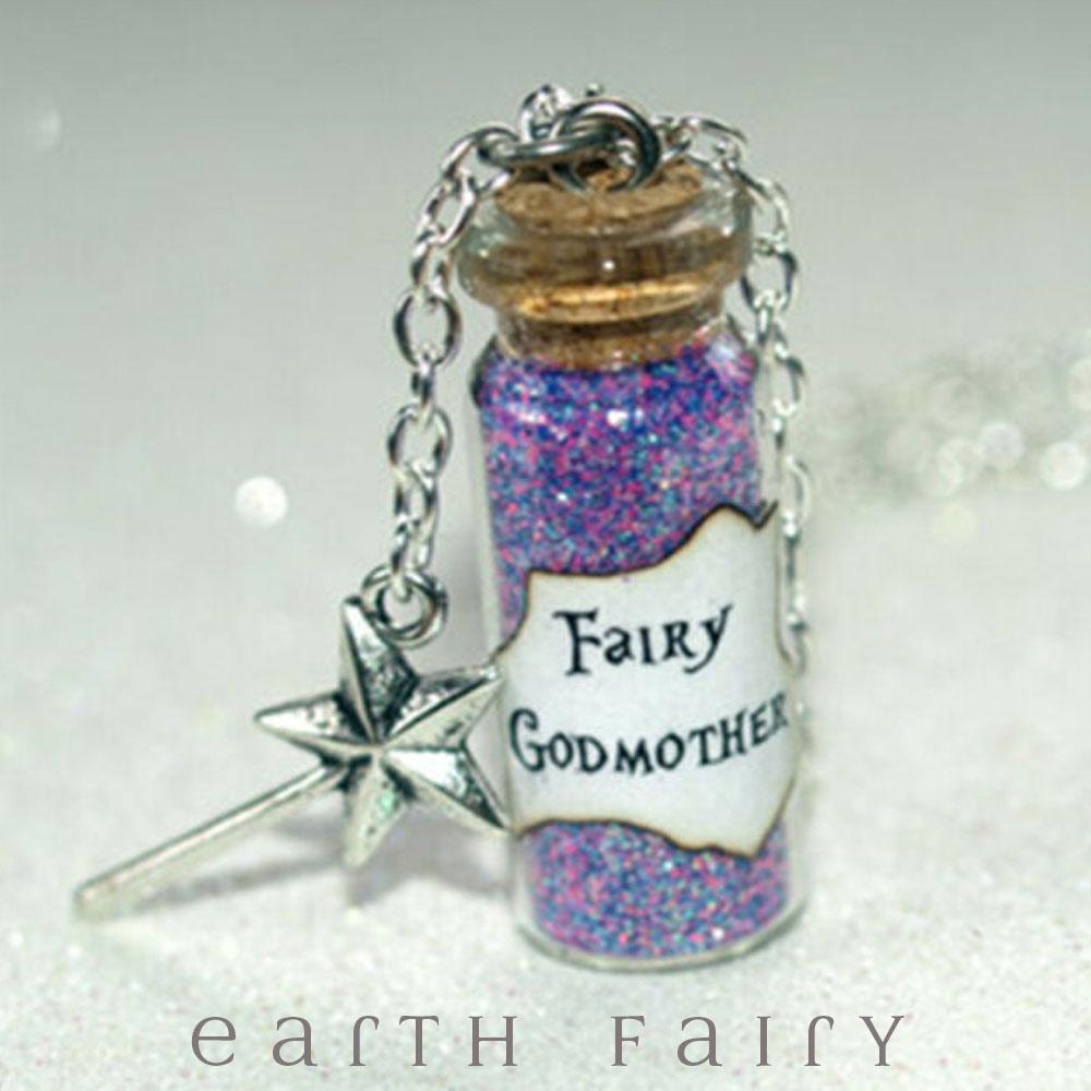 Fairy Godmother Magic Dust Necklace from The Fairy Inspired Jewellery Collection by Earth Fairy