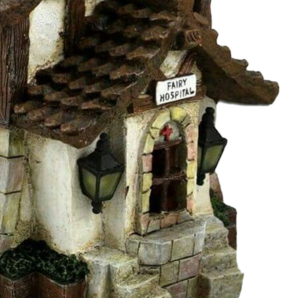 Fairy Hospital - Solar Miniature Fairy House for the Garden