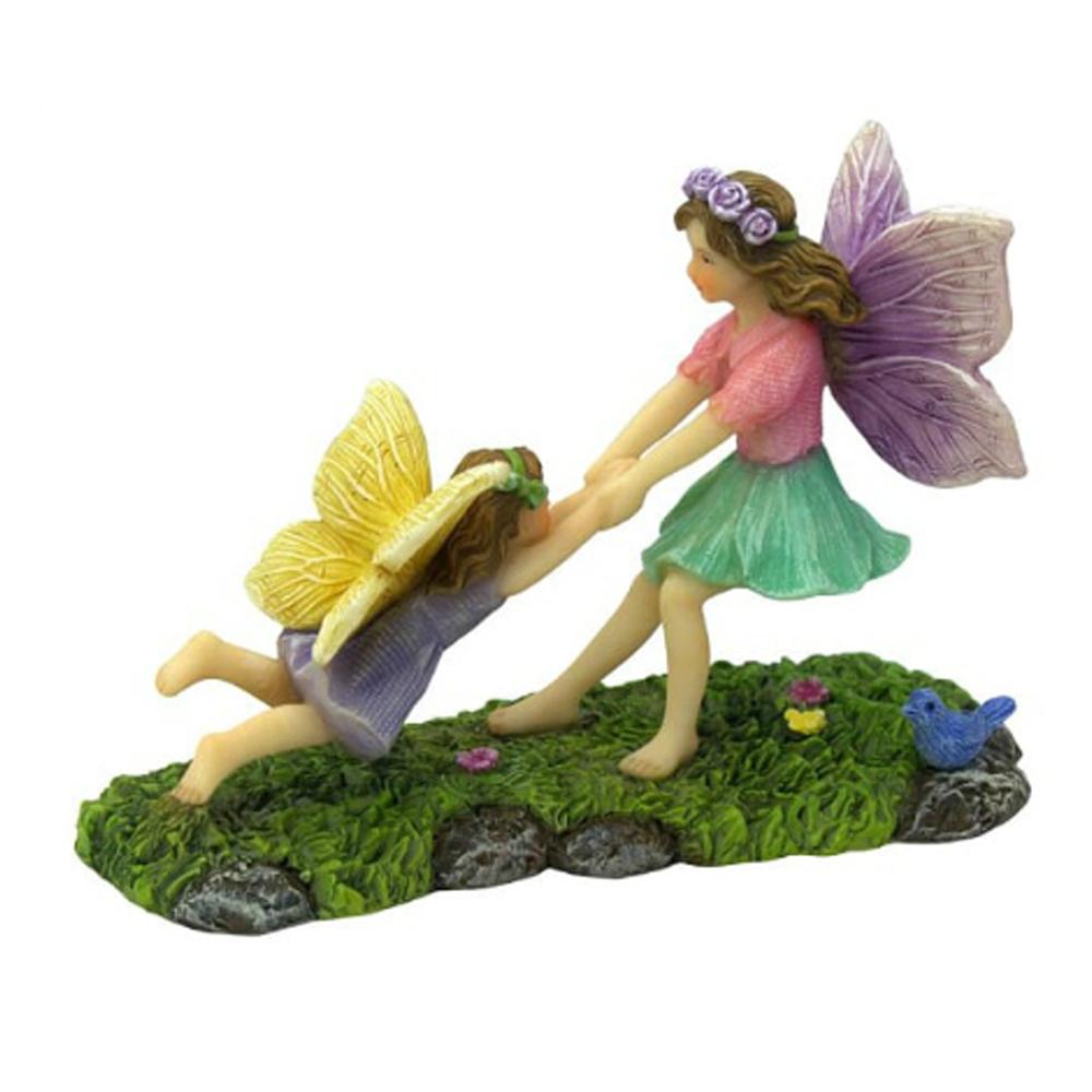 Fairy Playground Friends Set, Miniature Figurines, Set of 4 pieces