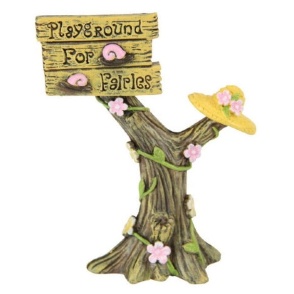 Fairy Playground Sign Fairy Garden Signs Earth Fairy 