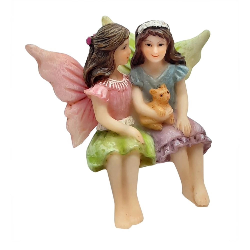 Fairy Sisters from The WIllow Fairy Garden Collection by Earth Fairy