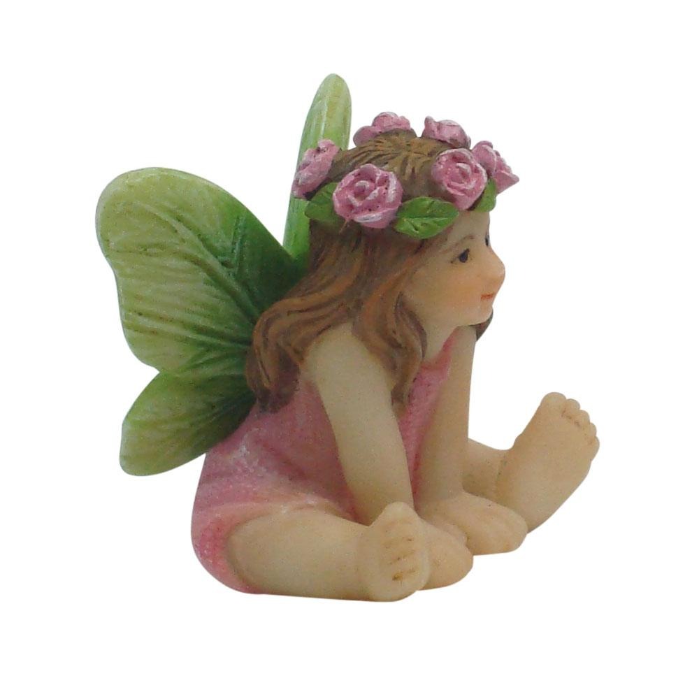 Fairy Sweet Pea, Side View, from The Willow Fairy Garden Collection by Earth Fairy
