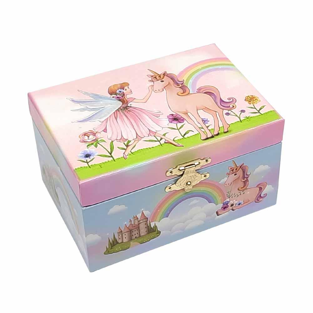 Fairy with Unicorn Jewellery Box Fairy Garden Accessories Earth Fairy 