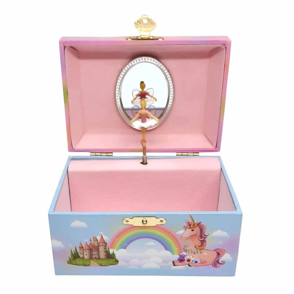 Fairy with Unicorn Jewellery Box Fairy Garden Accessories Earth Fairy 