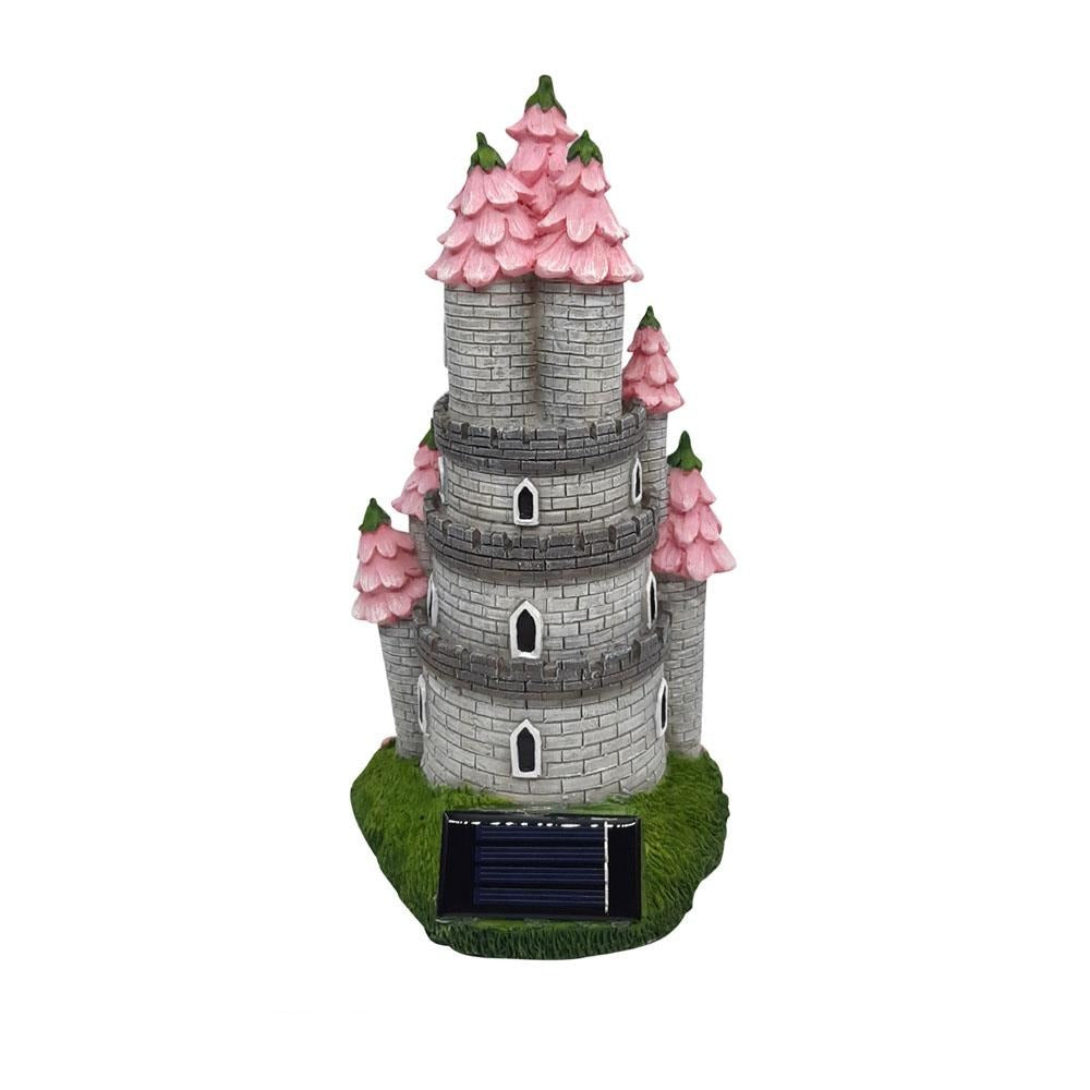 Fairytale Castle, Rear View, from the Fairytale Miniature Fairy Garden Collection by Earth Fairy