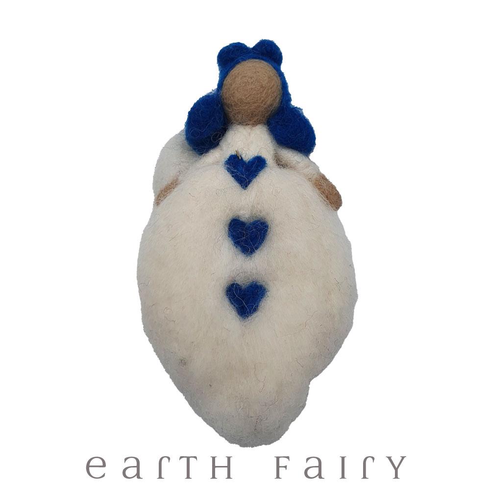 Felt Angels, from The Hand Felted Wool Toy Collection by Earth Fairy