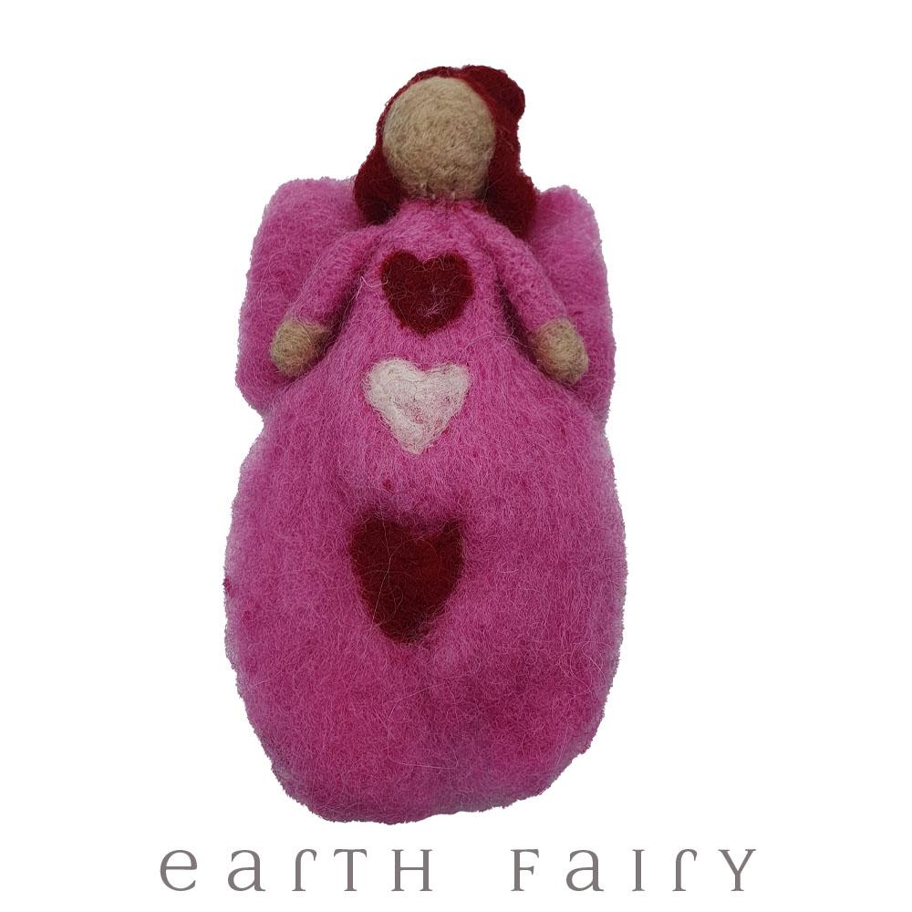 Felt Angels, from The Hand Felted Wool Toy Collection by Earth Fairy
