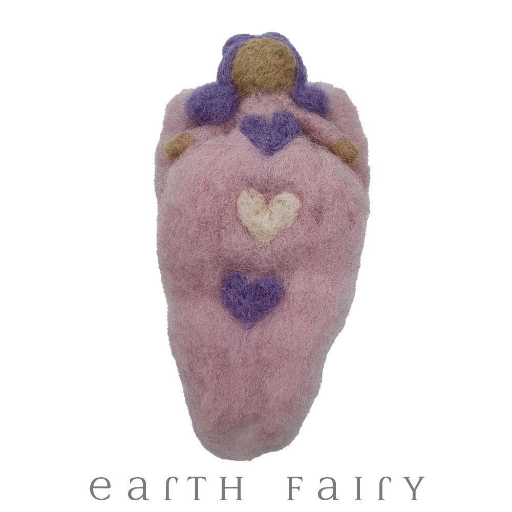 Felt Angels, from The Hand Felted Wool Toy Collection by Earth Fairy