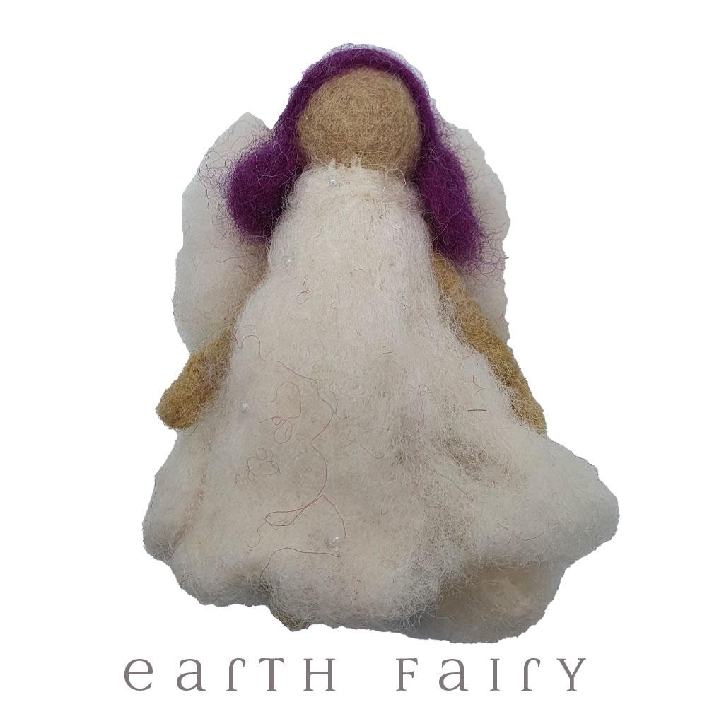 Felt Angels Wool Felt Toys Earth Fairy Set of 3 Angels 