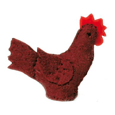 Fairy Play Felt Hen Brown Earth Fairy