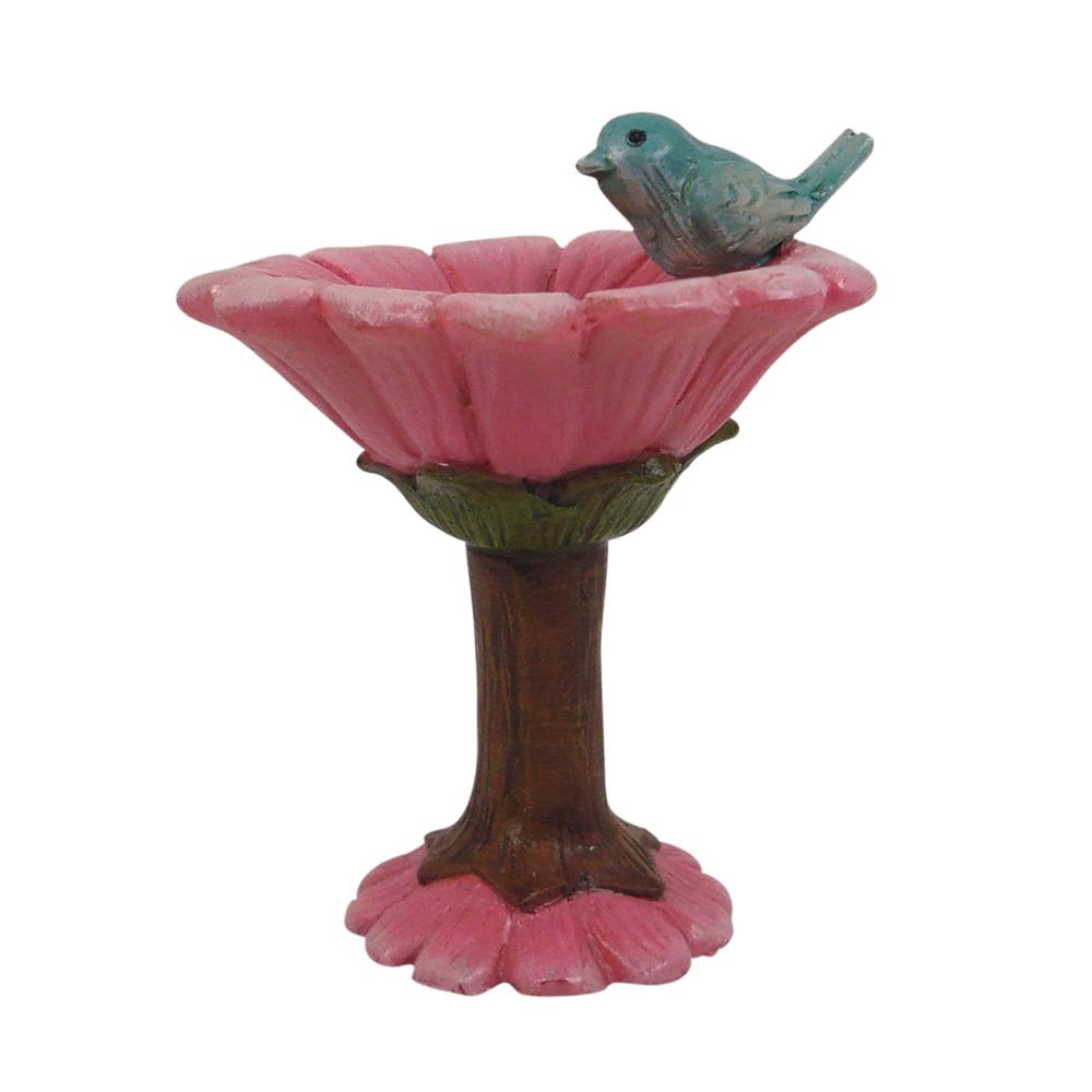 Flower Bird Bath | Fairy Garden Accessories - Australia | Earth Fairy