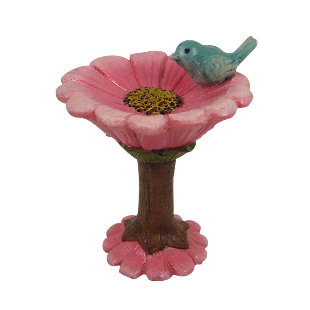 Flower Bird Bath | Fairy Garden Accessories - Australia | Earth Fairy