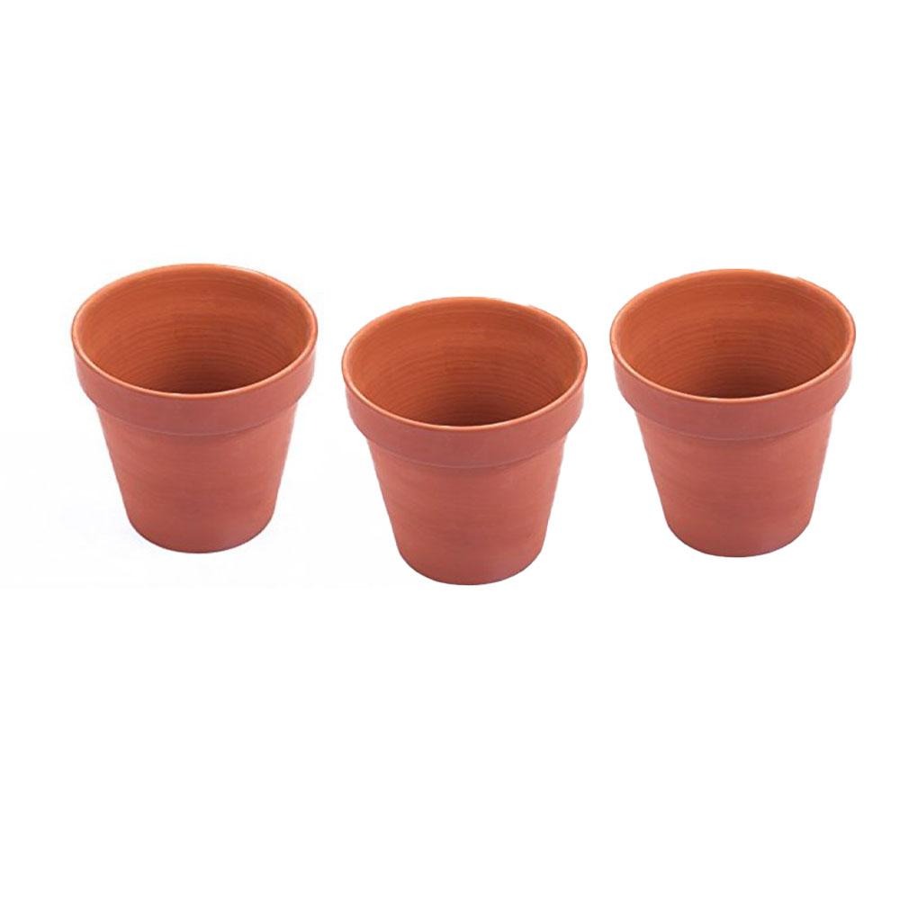 Flowejr Pot - Medium - Set of 3 | Fairy Garden Miniatures - Australia | Earth Fairy