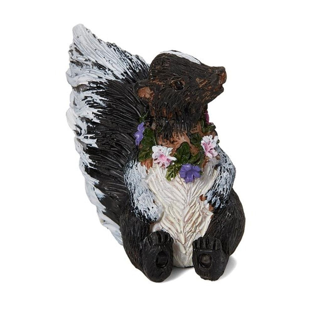 Flower the Skunk | Fairy Garden Animals &amp; Miniatures | Earth Fairy