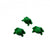 Frogs, Set of 3, from The Miniature Animal Figurine Collection by Earth Fairy