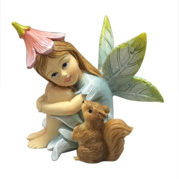 Fairy Gardens Garden Fairies with Squirrel Earth Fairy