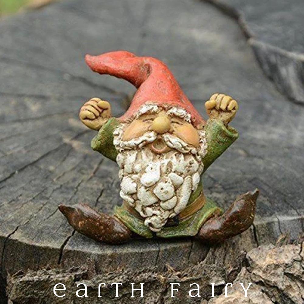Garden Gnome Yawning | Garden Gnomes &amp; Miniatures | Earth Fairy