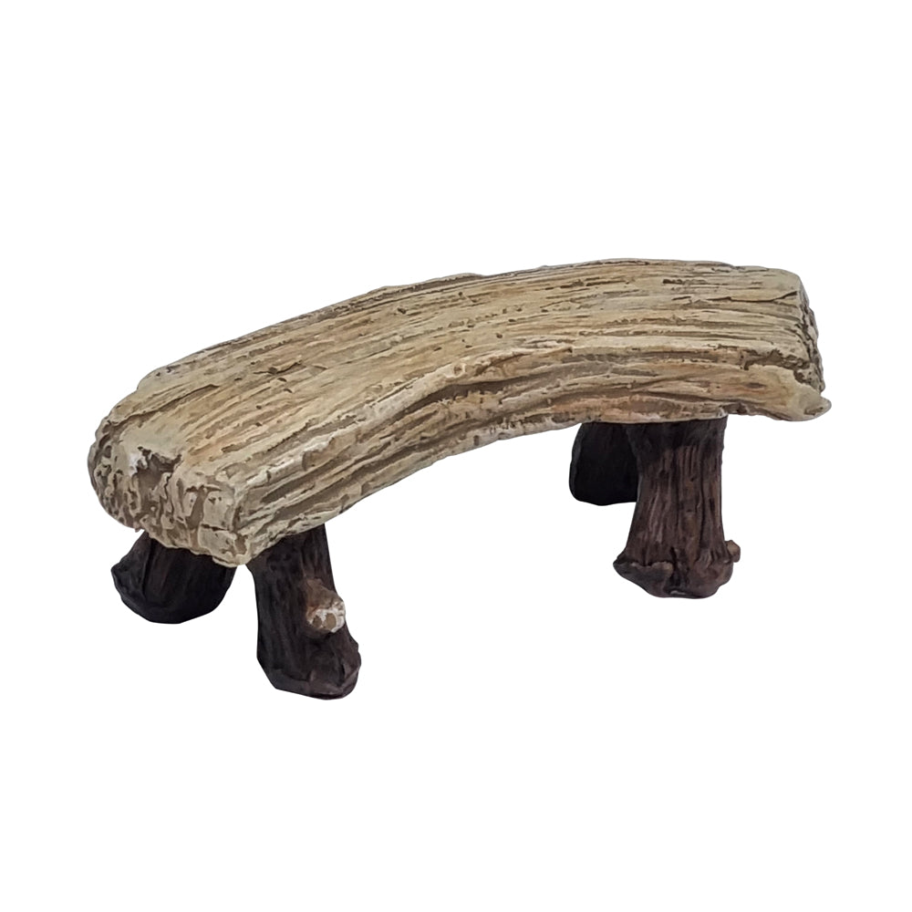 Round Log Furniture Setting Fairy Garden Furniture The Willow Collection 