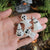 Miniature Ghosts - Glow in the Dark - Set of 4 Figurines