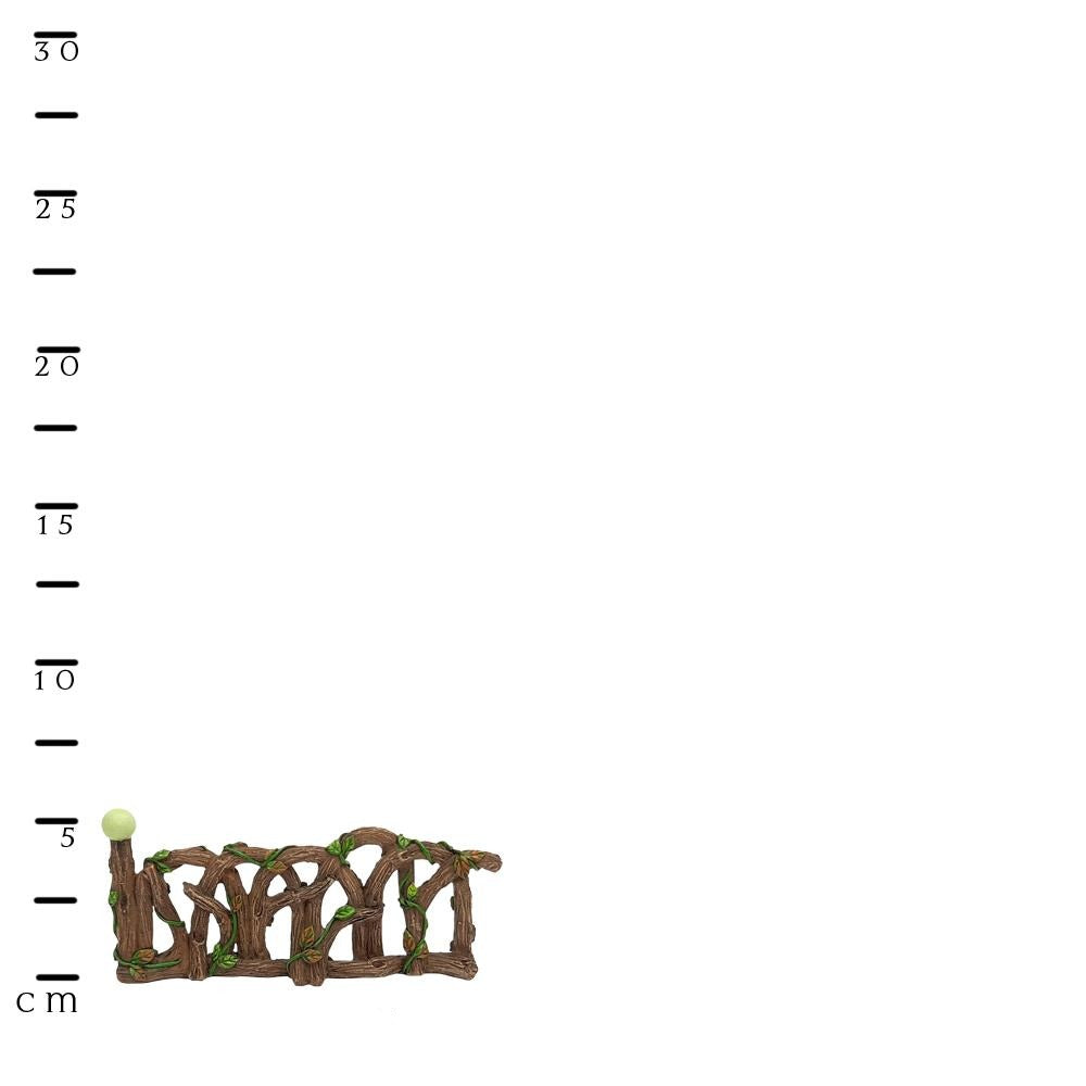 Glow in the Dark Fence - Scale Ruler, from the Glow Fairy Garden Collection by Earth Fairy