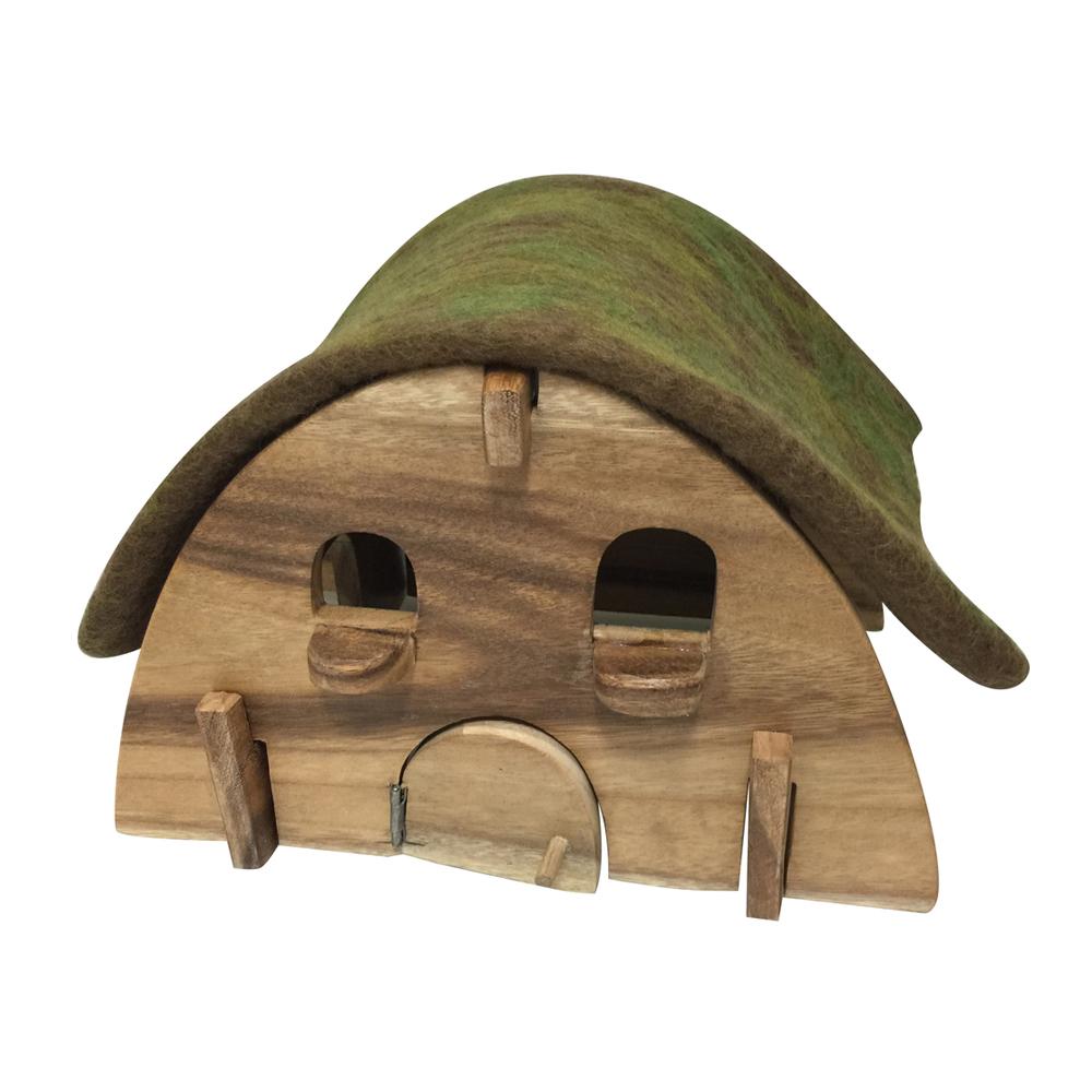 Gnome House - Felt & Wood