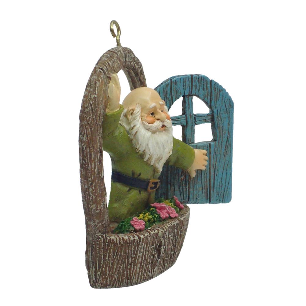 Gnome in Window | Fairy Garden Figurines - Australia | Earth Fairy