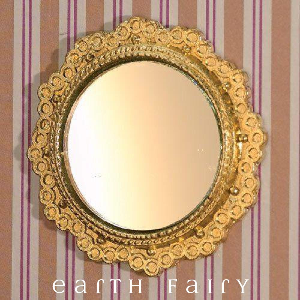 Miniature Gold Mirror, from The Fairy Garden Collection by Earth Fairy
