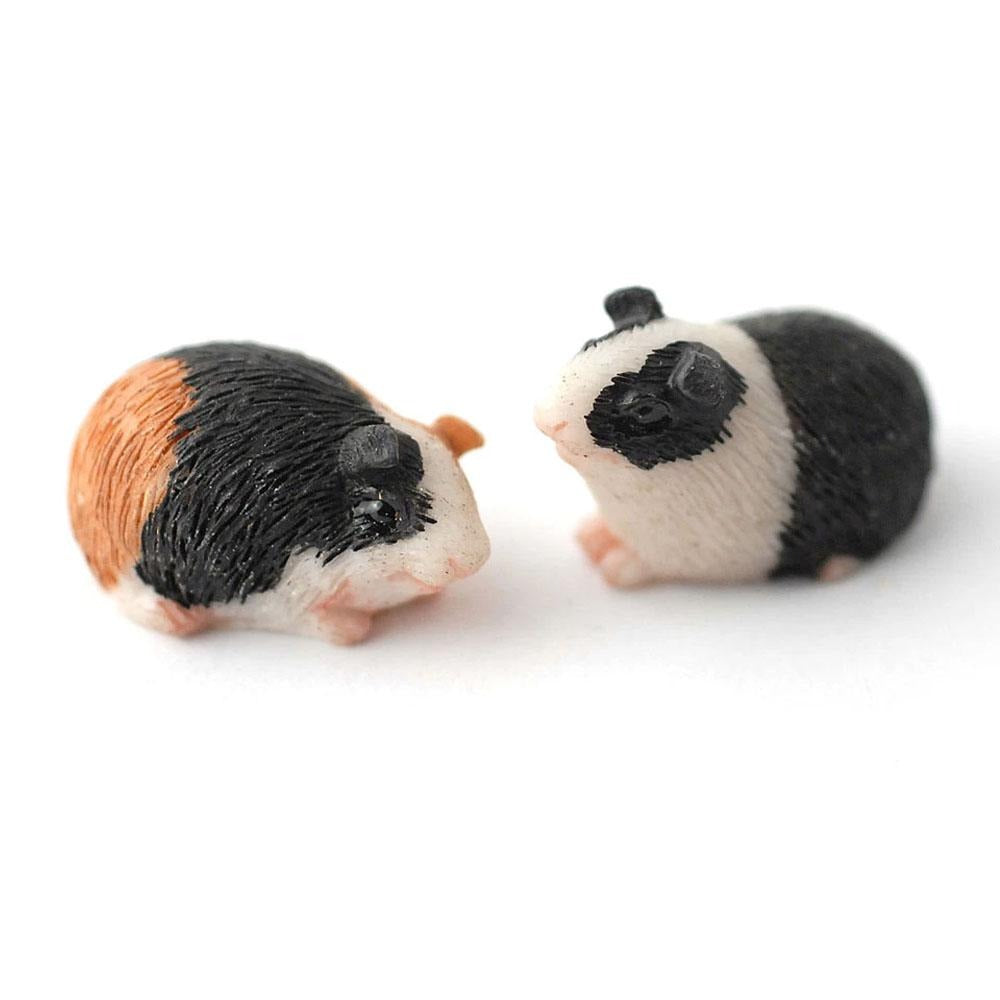 Guinea Pigs - Set of 2 | Miniatures &amp; Fairy Gardens - Australia | Earth Fairy