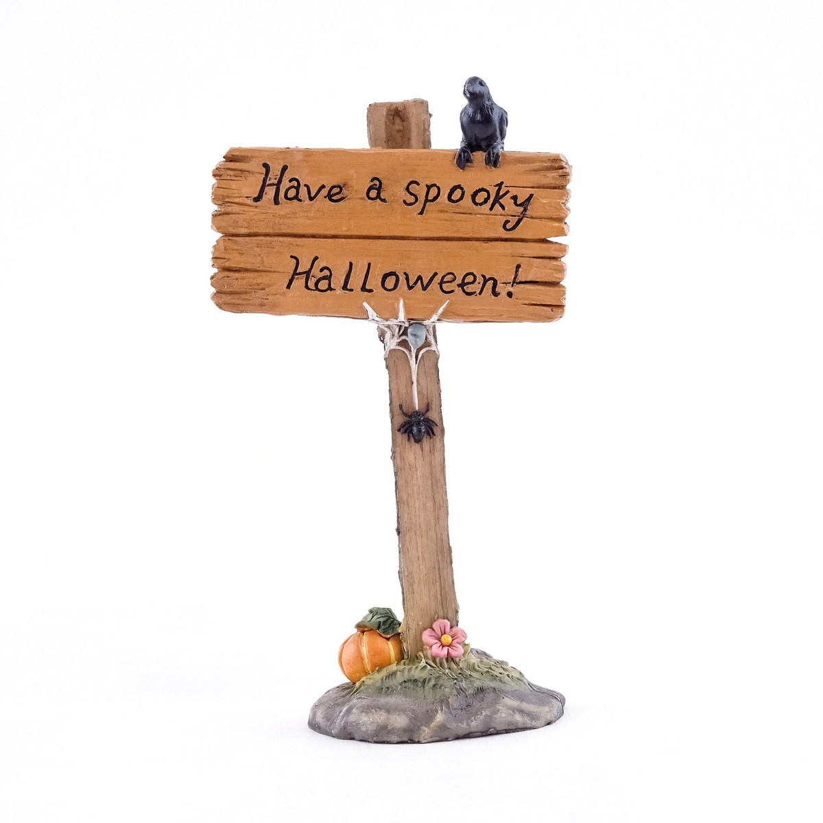 Have A Spooky Halloween Sign | Fairy Garden Landscaping - Halloween | Earth Fairy