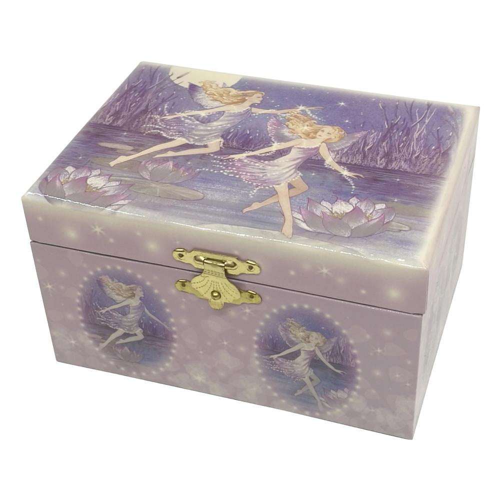 Dancing Fairies Jewellery Box &amp; Fairy Dust Necklace Set from The Fairy Inspired Gift Collection by Earth Fairy