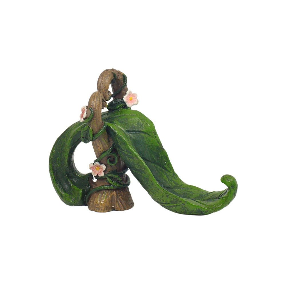 Leaf Slide - Miniature Fairy Garden Accessory