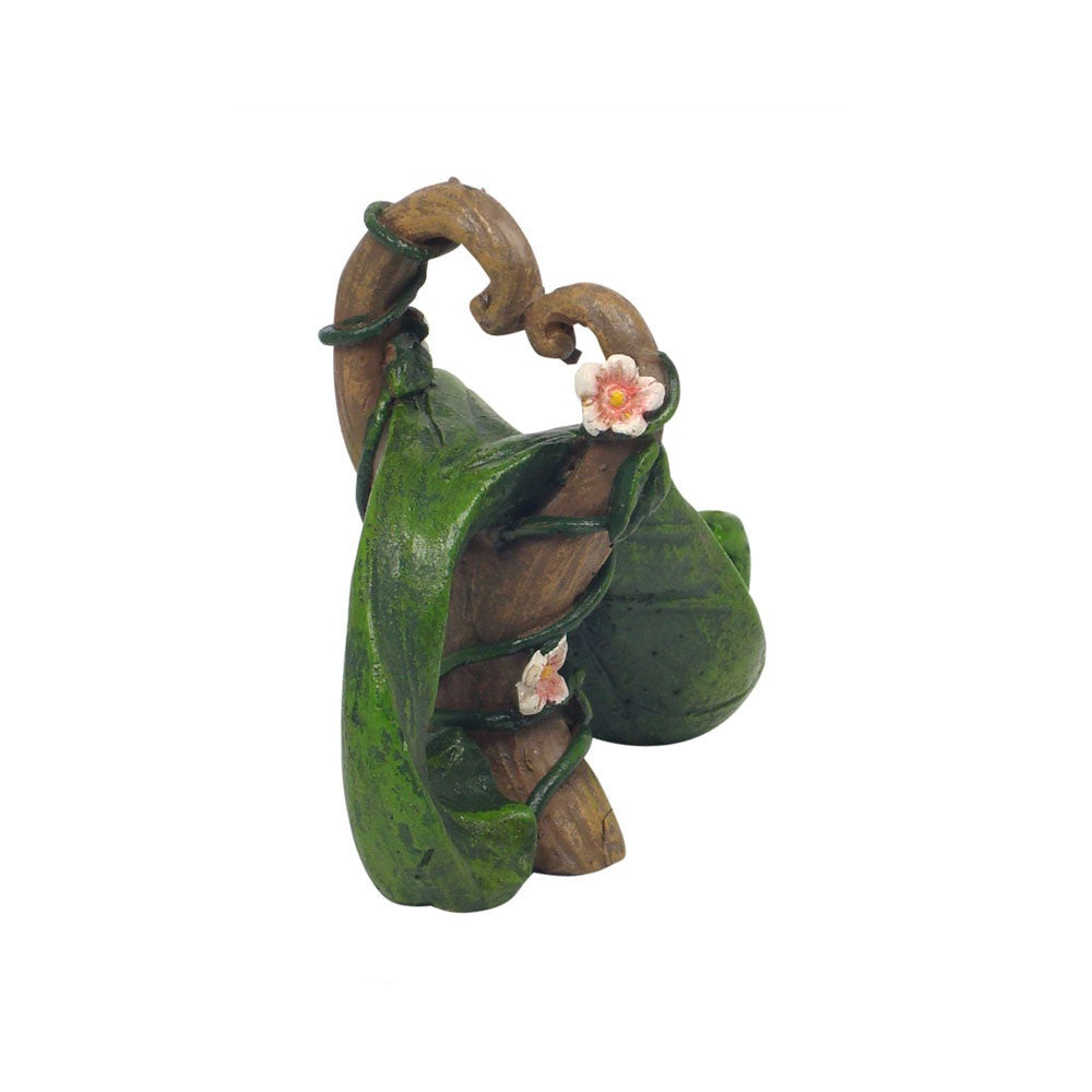 Leaf Slide - Miniature Fairy Garden Accessory