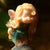 Little Fairy with Frog Miniature Figurine 