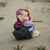 Little Mermaid Listening to a Seashell - Miniature Fairy Garden Figurine