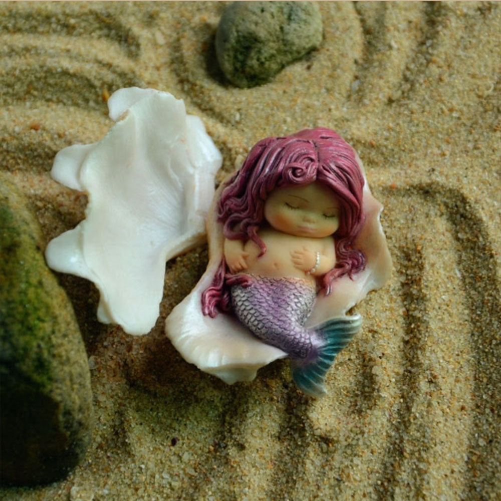 Little Mermaid Sleeping in a Clam Shell Magical Creatures The Enchanted Story Collection 