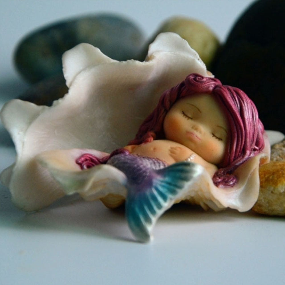 Little Mermaid Sleeping in a Clam Shell Magical Creatures The Enchanted Story Collection 