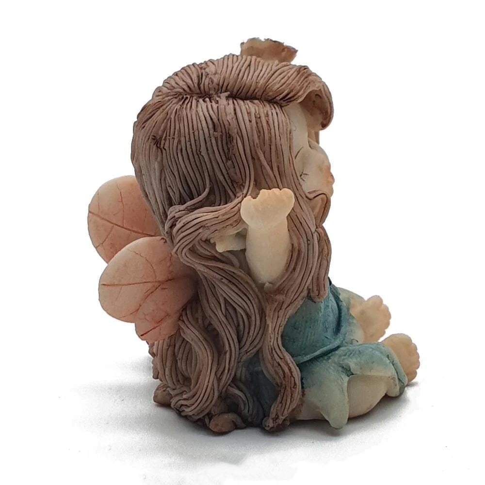 Little Fairy Yawning Fairy Garden Figurines The Enchanted Story Collection 