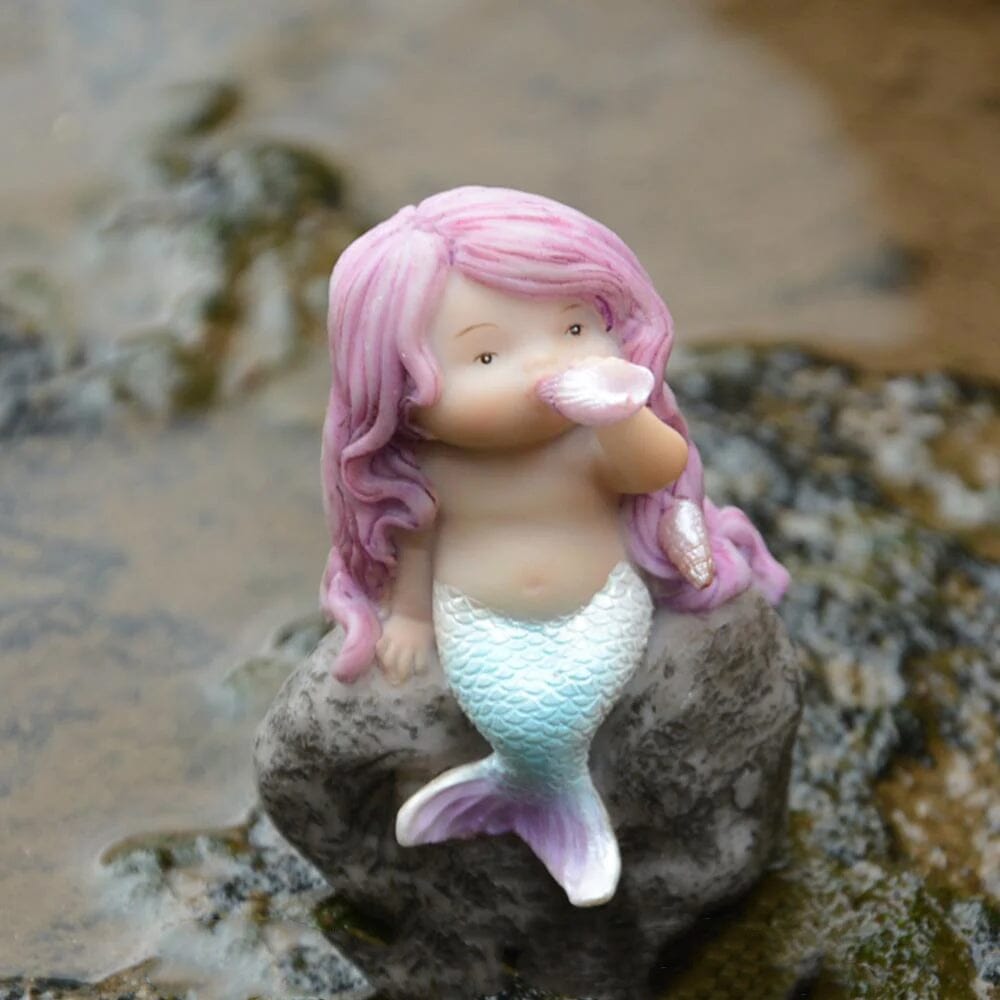 Little Mermaid Playing with Seashell Magical Creatures The Enchanted Story Collection 