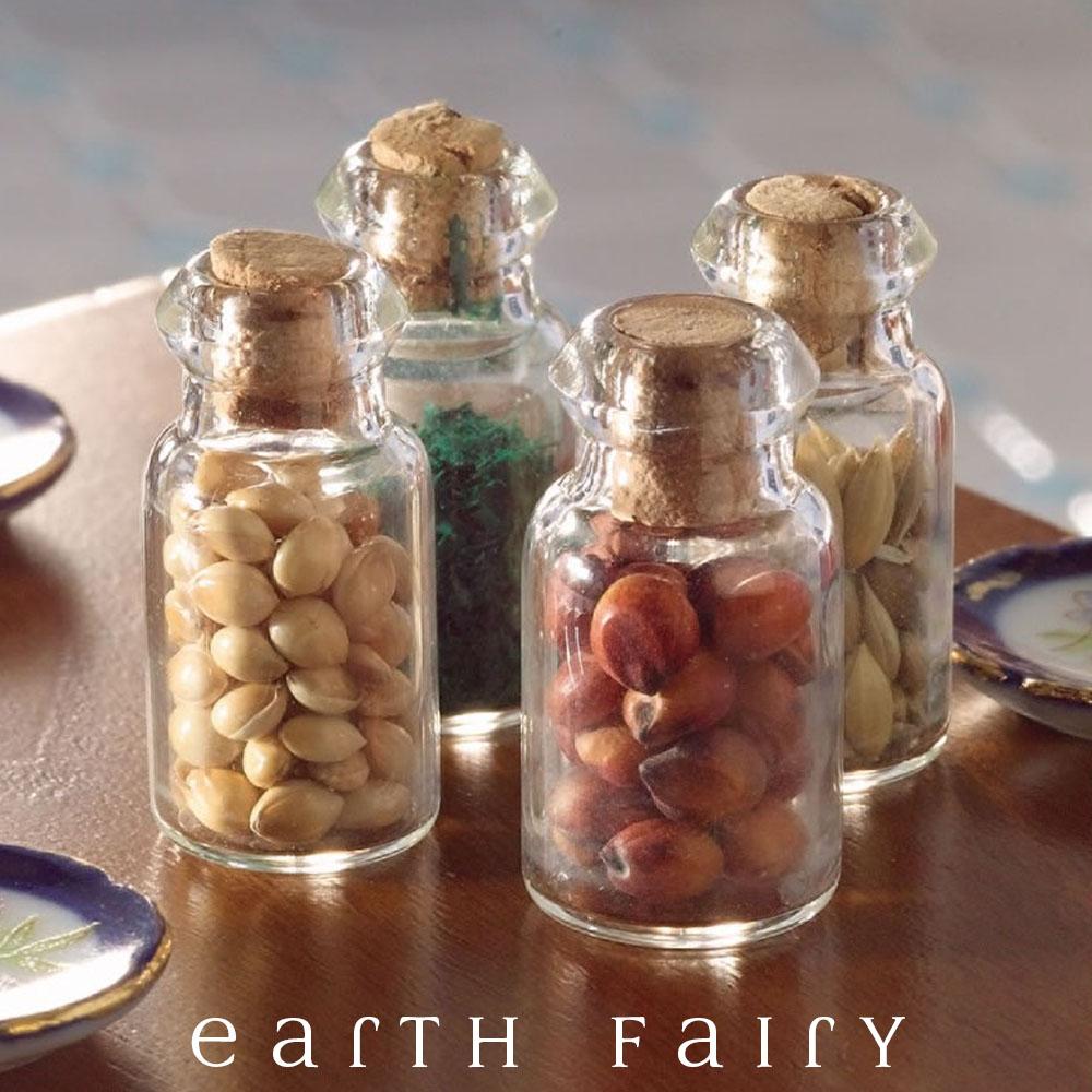 Magical Herb Jars - Set of 4 | Fairy Garden Miniatures - Australia | Earth Fairy