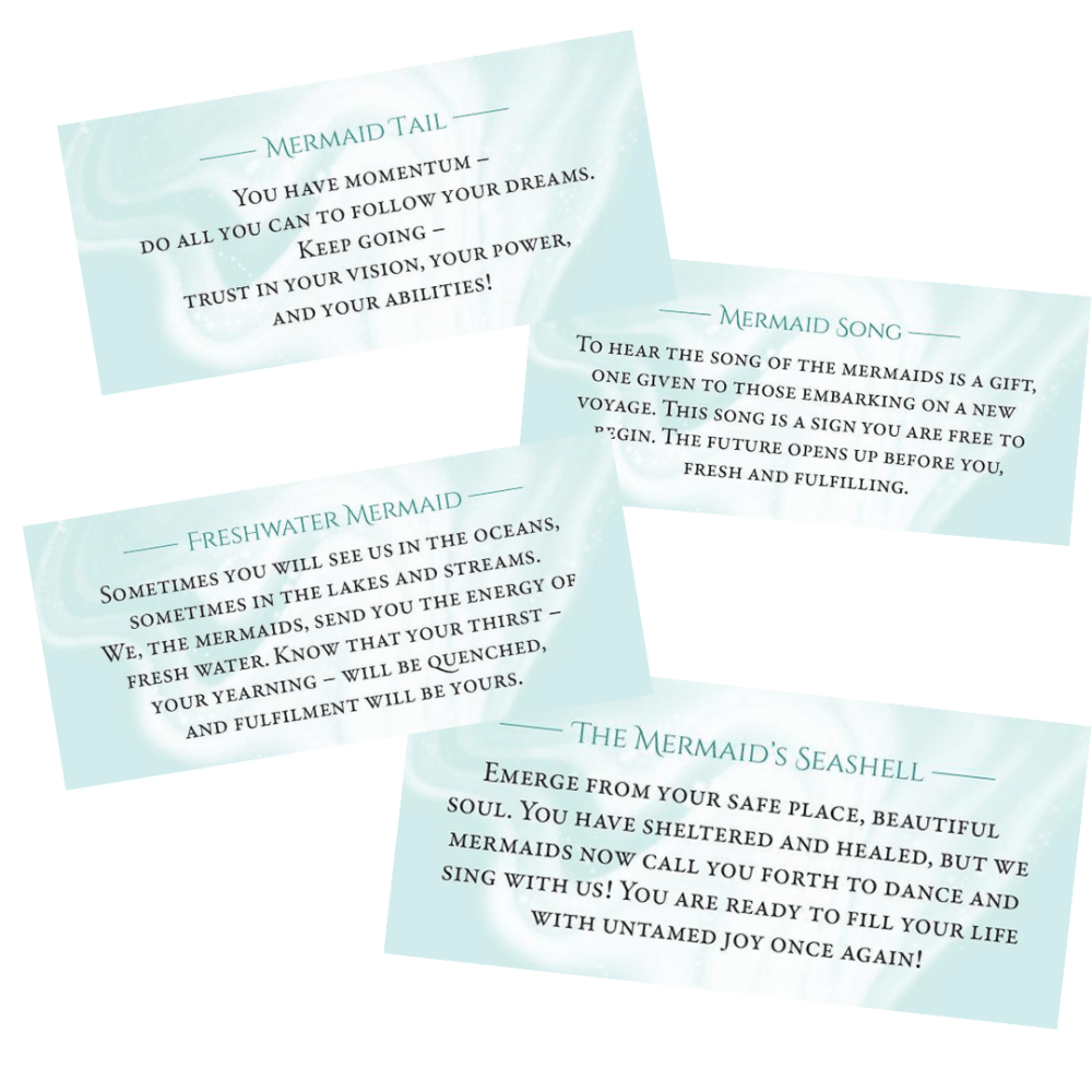 Magickal Messages From The Mermaids Fairy, Oracle &amp; Tarot Cards Earth Fairy 