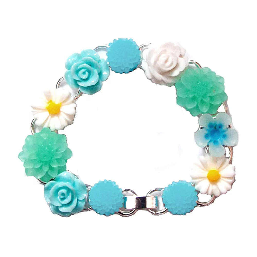 Make your Own Vintage Style Bracelet Kit - Pink Bracelet