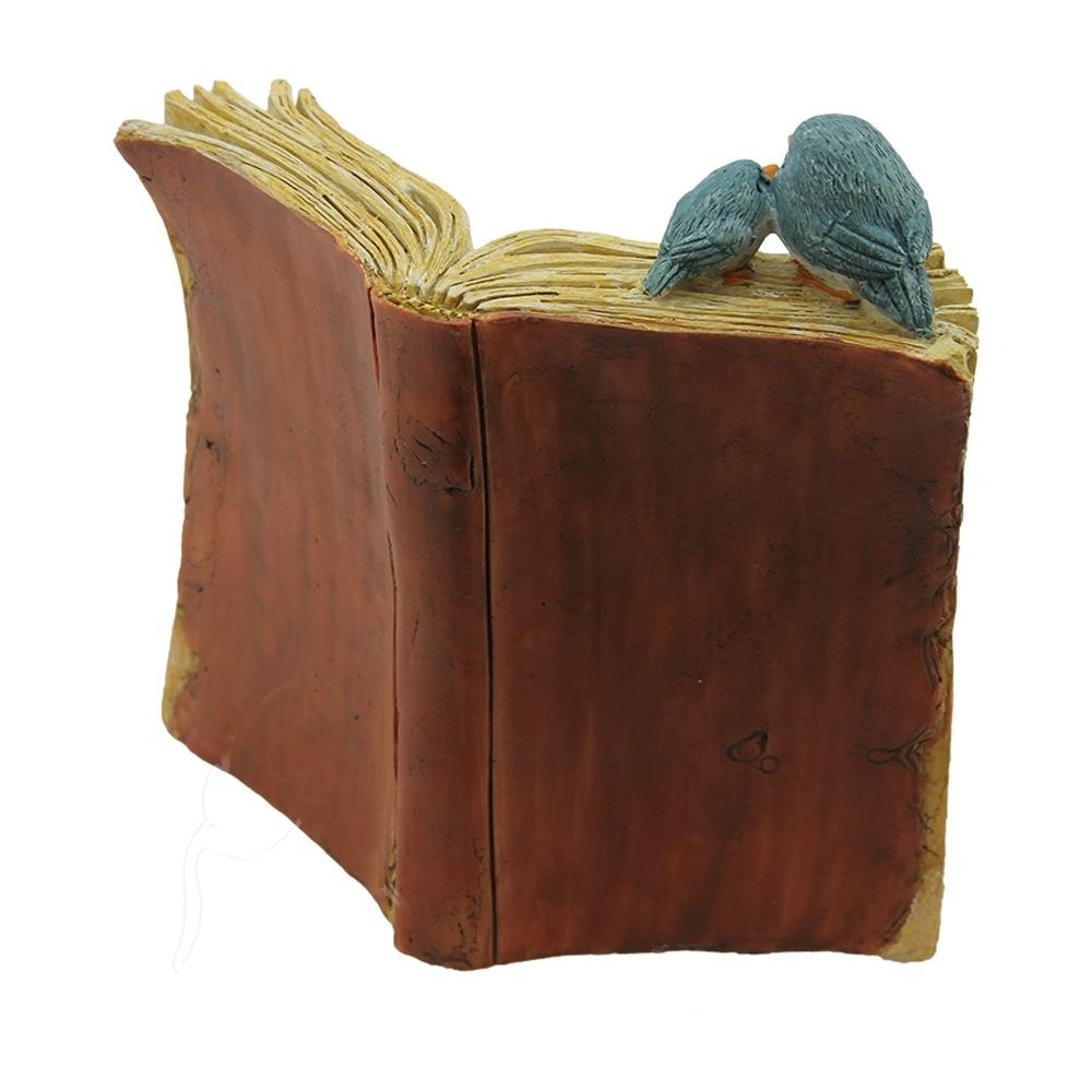 Bluebird with Song Book | Fairy Gardens &amp; Collectible Miniatures | Earth Fairy