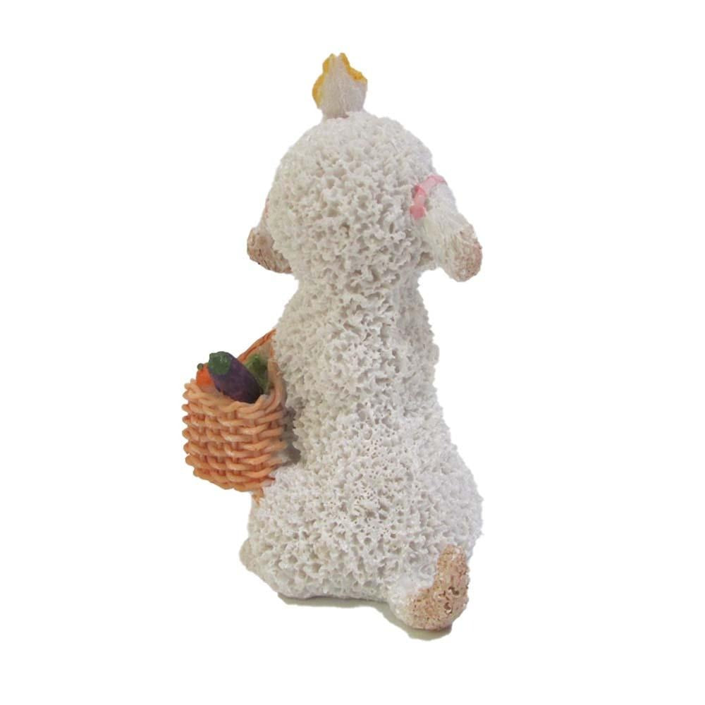 Masked Shopper Dog from The Fairy Garden Miniature Figurine Collection by Earth Fairy
