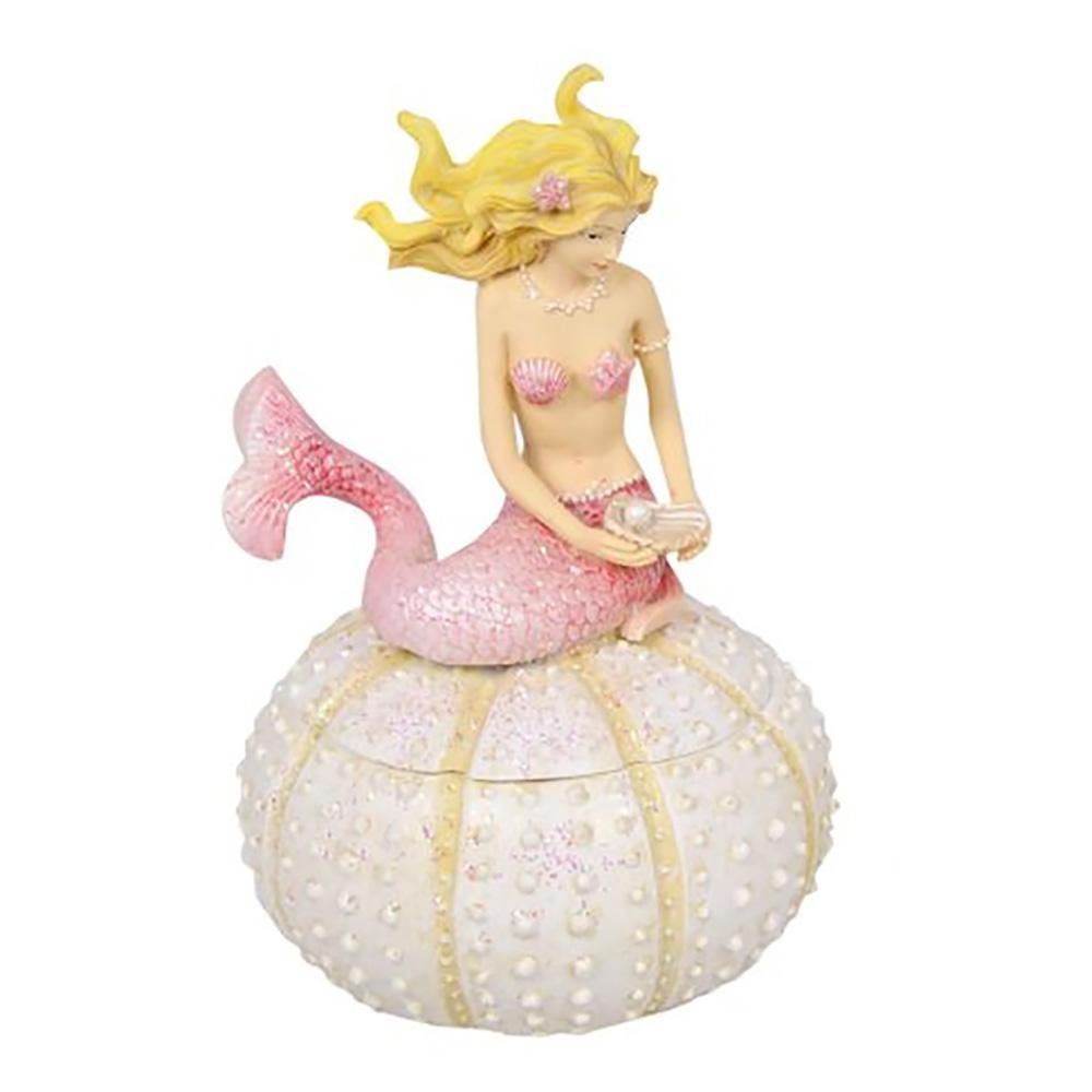 Room Accents Mermaid Treasure Box Earth Fairy