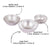 Miniature Metal Bowls, Set of 3 from The Miniature Fairy Garden Accessory Collection by Earth Fairy