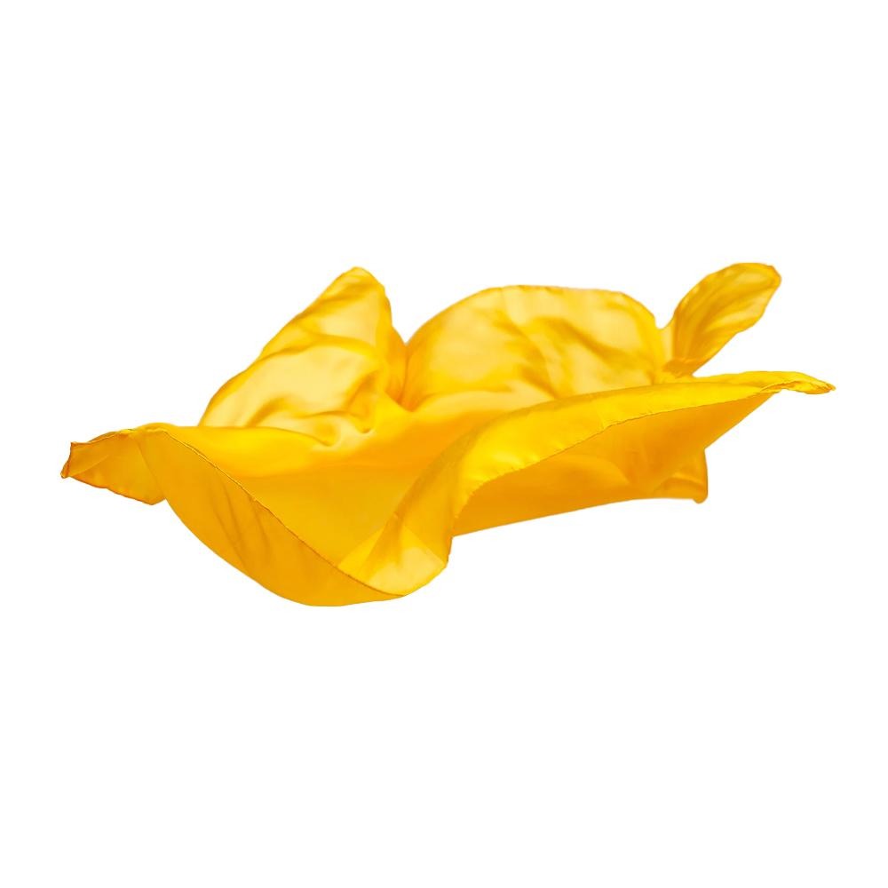 Mini Playsilk, 54cm Square in Gold, from The Earth Fairy Silk Collection