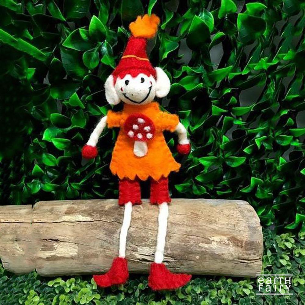 Mr Toadstool Elf Toys &amp; Play Earth Fairy Large 