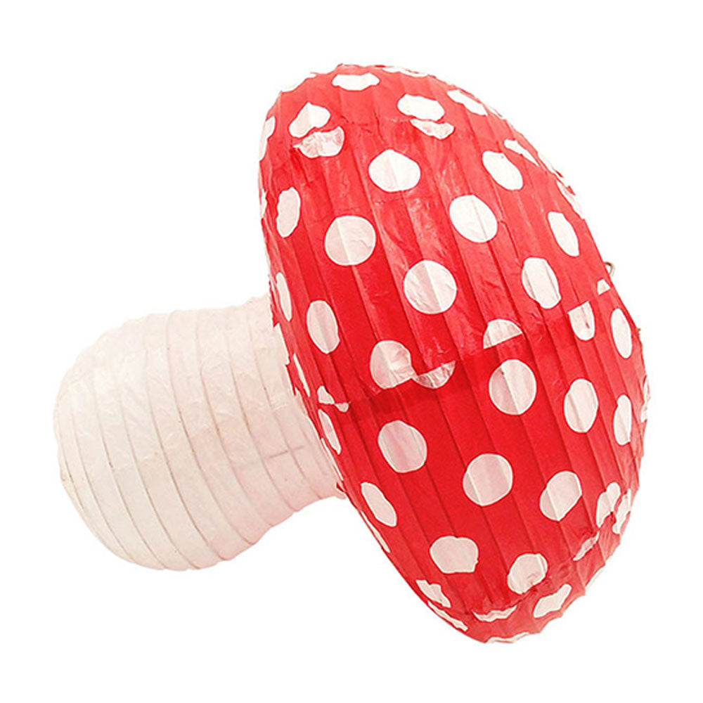 Paper Mushrooms - Red - Set of 2