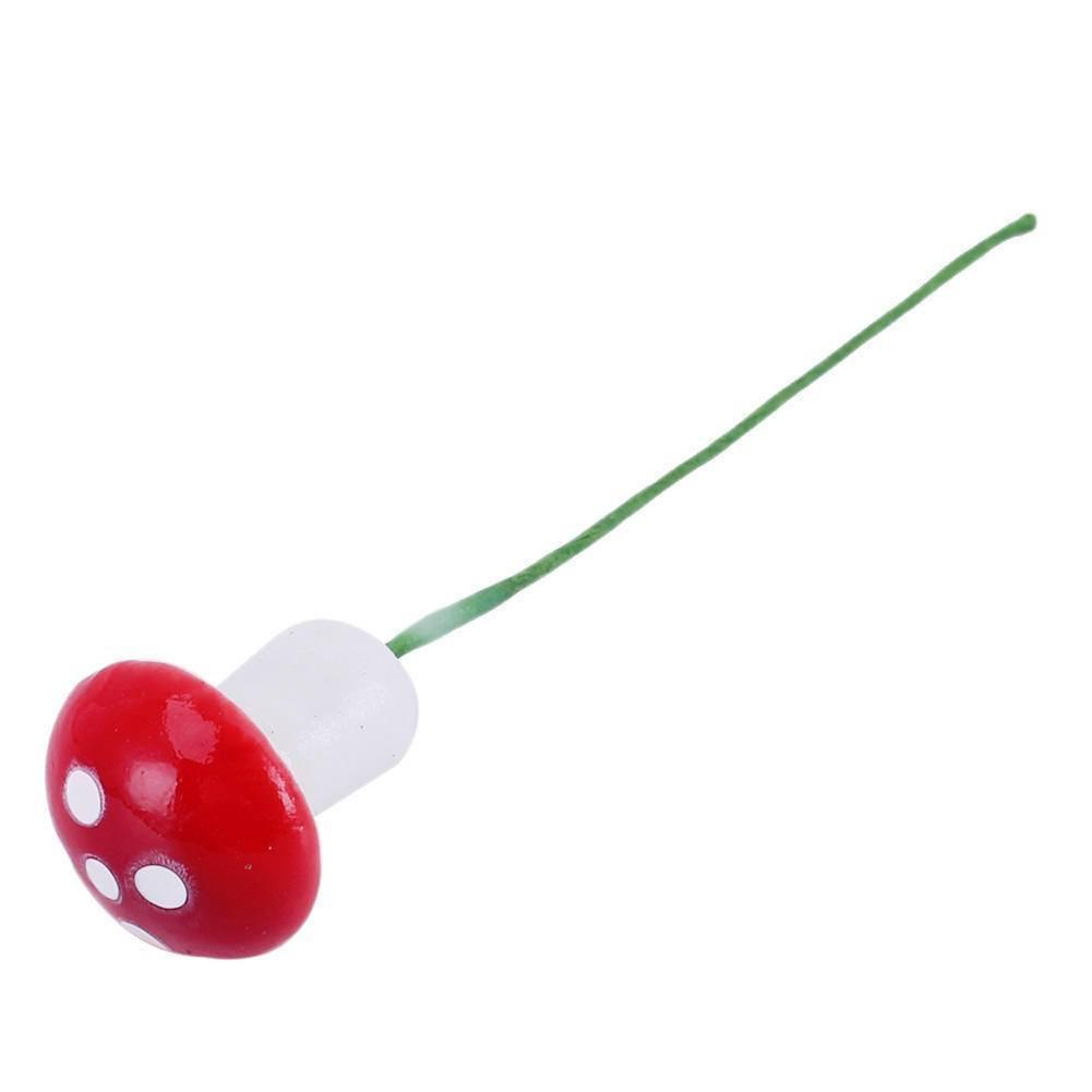 Mushroom Stem - Red - Small | Fairy Garden Landscaping - Australia | Earth FairyMushroom Stem - Red - Small